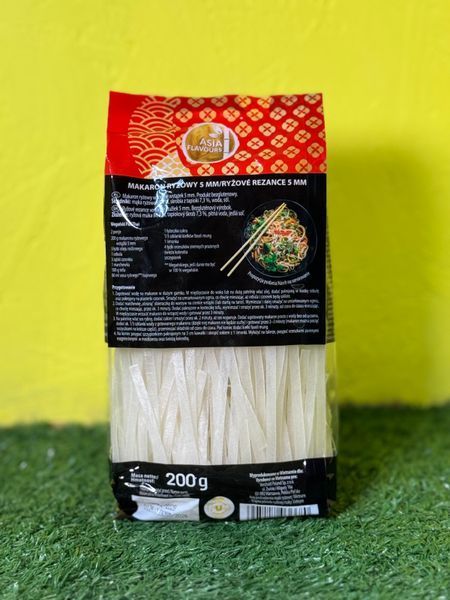 Макарони з рису без глютену Asia Flavours makaron ryzowy Локшина рисова 200г 5985347 фото