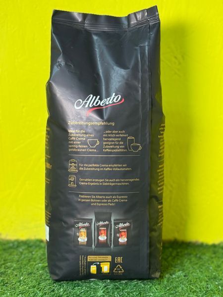 Кава в зернах Alberto Caff&egrave; Crema, 1 кг 4689646 фото