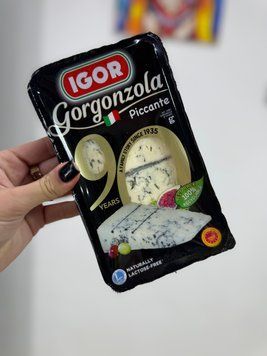 Сир Горгонзола пікантна Igor Nero 150 г 4680852 фото